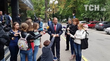Добкін на допиті у ГПУ_2 / © Фото Ивана Гребенюка/ТСН