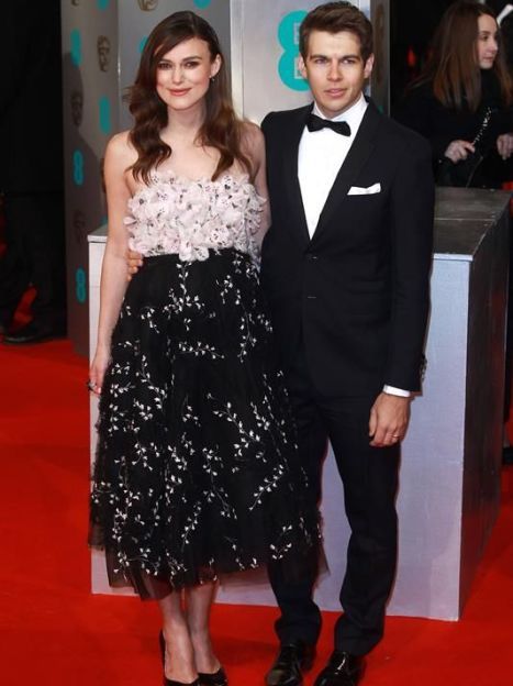 Кира Найтли и ее муж Джеймс Райтон на British Academy Film Awards, февраль 2015 / © Getty Images/Fotobank
