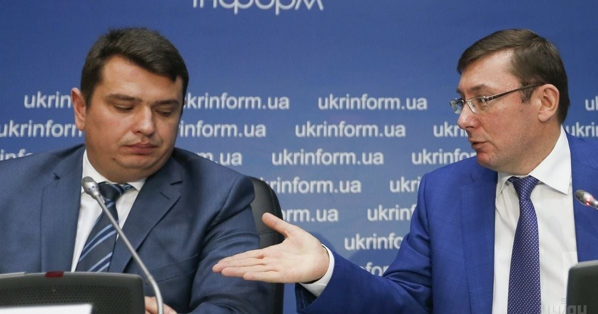 Артем Ситник та Юрій Луценко