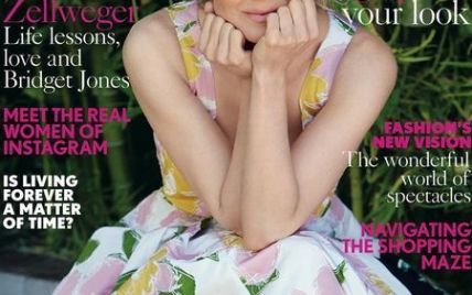 Уже не та: Рене Зеллвегер не узнать на обложке Vogue