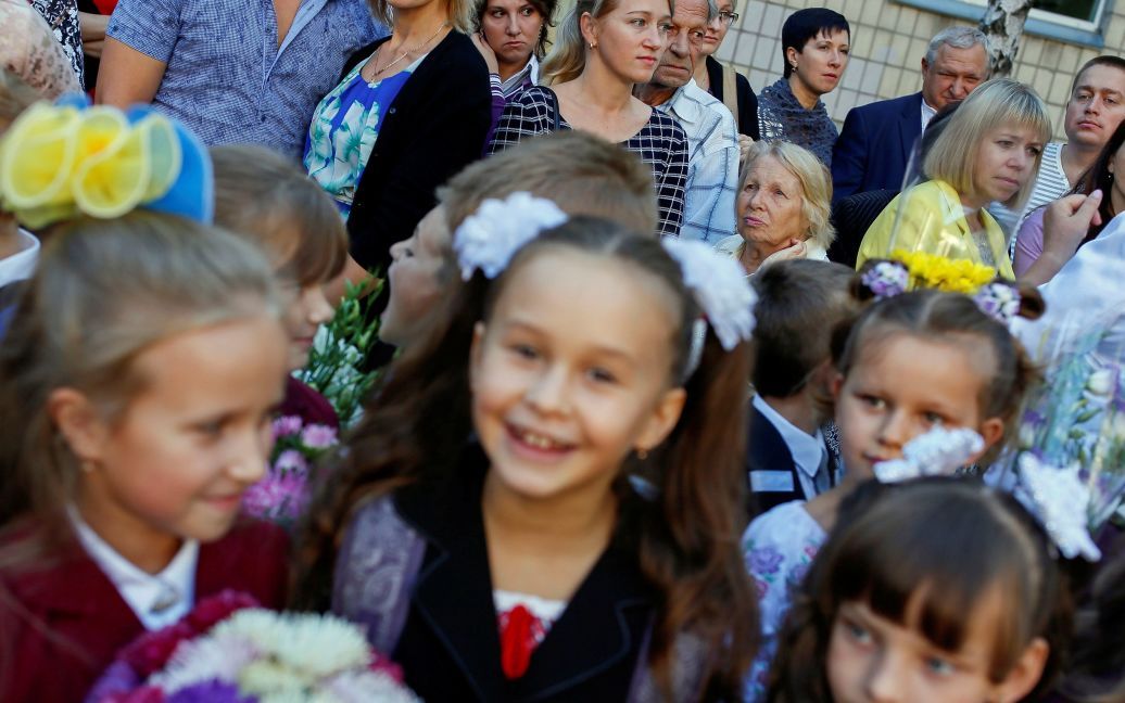 Школярі у День знань / © Reuters