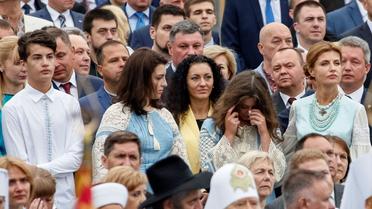 донька порошенка розплакалася під час параду_1 / © Reuters