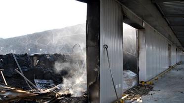 Наслідки пожежі у Новій пошті у Мукачеві_7 / © Мукачево.net