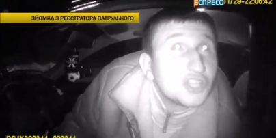 "Знаєш, де моя мама працює?" У Києві агресивний п'яний водій обматюкав копів і погрожував їм