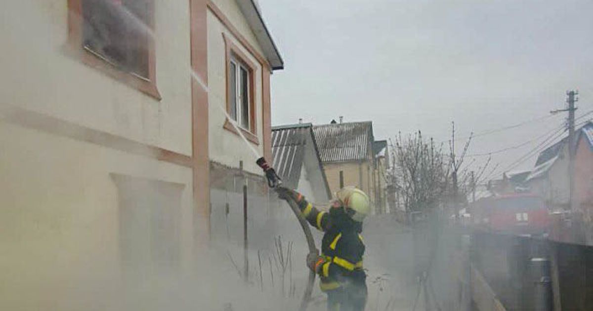 Пожежа у Києві_4 / © ГУ ГСЧС в Киеве