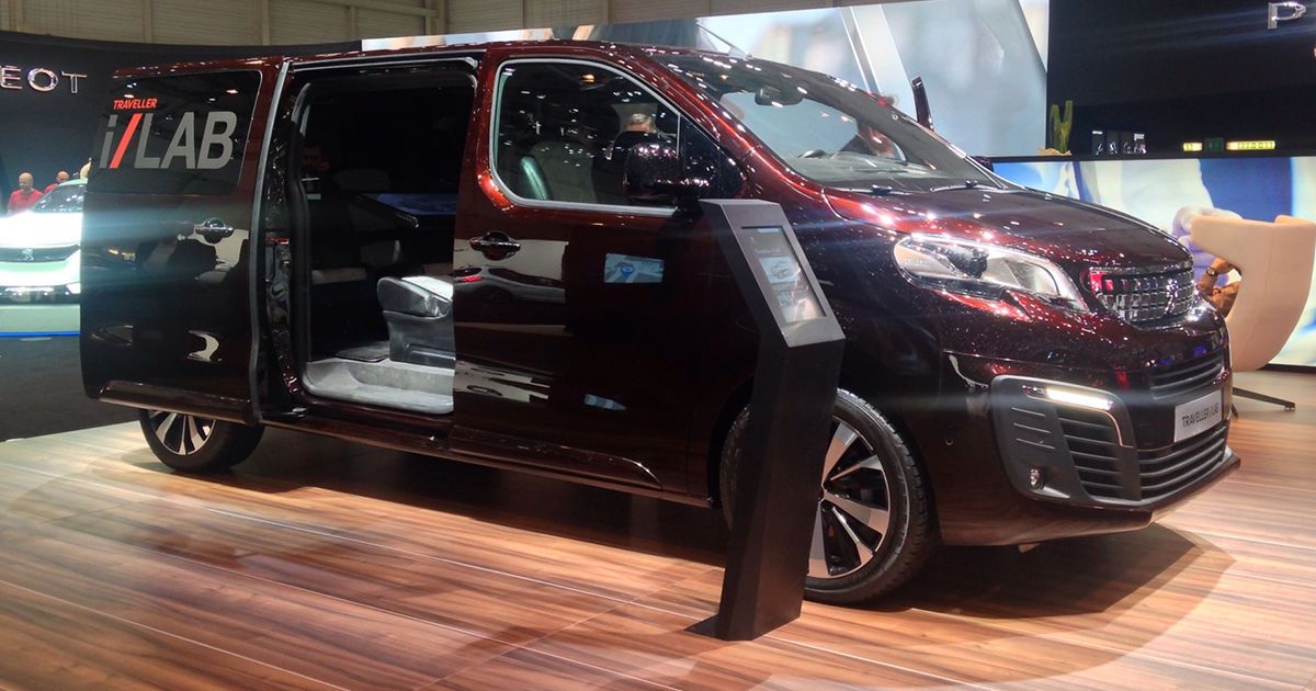 Женева-2016: Peugeot Traveller i-Lab