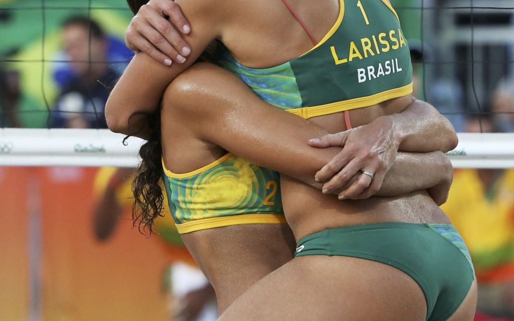 Фото пляжних волейболісток з Ріо / © Reuters
