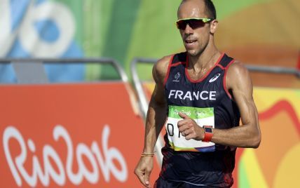 Француз несмотря на диарею геройские дошел до финиша на олимпийской дистанции в 50 километров