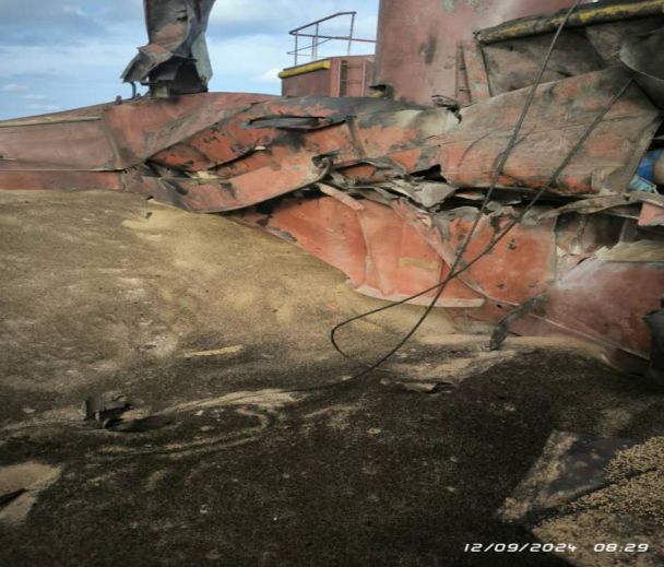 РФ атаковала судно с пшеницей в Черном море / © Владимир Зеленский