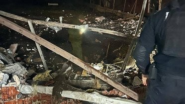 Ворог атакував Київську область ворожими дронами / © t.me/Mykola_Kalashnyk