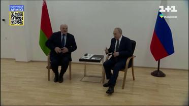 Лукашенко та Путін зустрілися в Росії та три години обговорювали військові плани та санкції