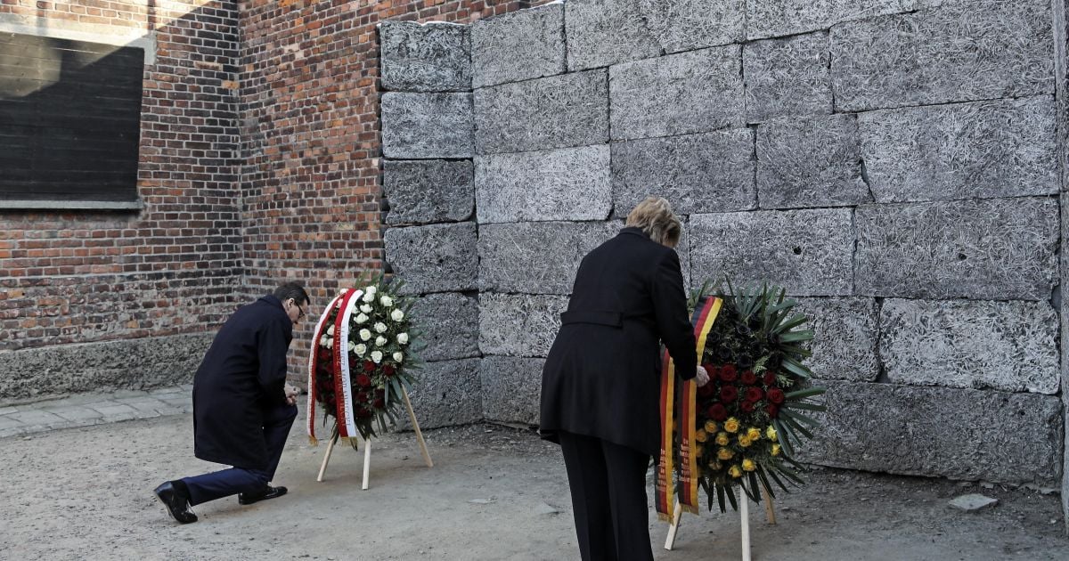 Меркель в Освенцимі_6 / © Associated Press