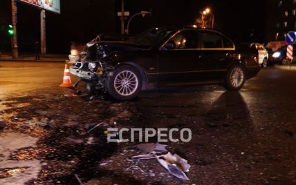 В Киеве столкнулись два авто на еврономерах: есть раненые