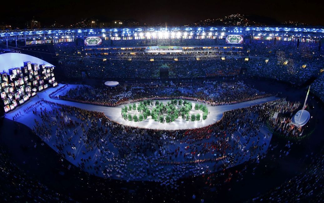 Ріо-де-Жанейро, Бразилія. Церемонія відкриття Олімпійських ігор 2016 року. / © Reuters