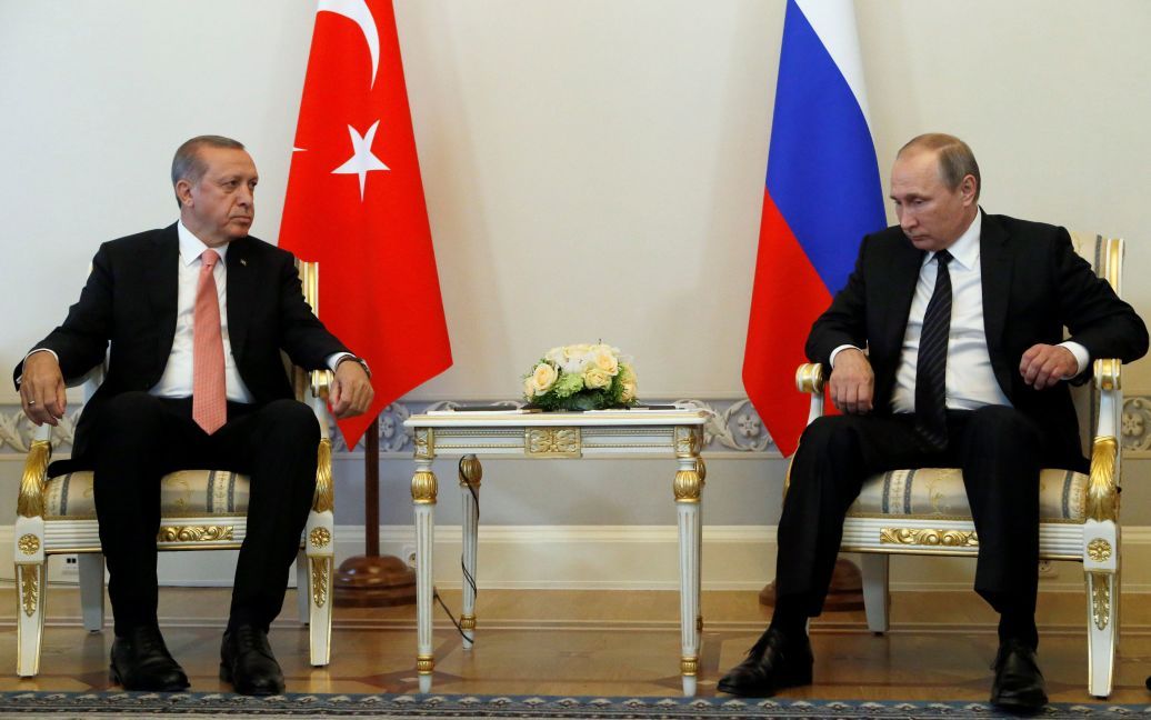 Зустріч Путіна та Ердогана / © Reuters