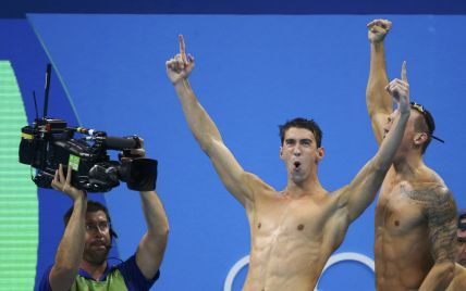 Американець Фелпс здобув "золото" на четвертій поспіль Олімпіаді