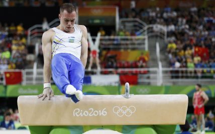 Верняєв опинився серед п'ятірки найкращих гімнастів в опорному стрибку на Іграх-2016