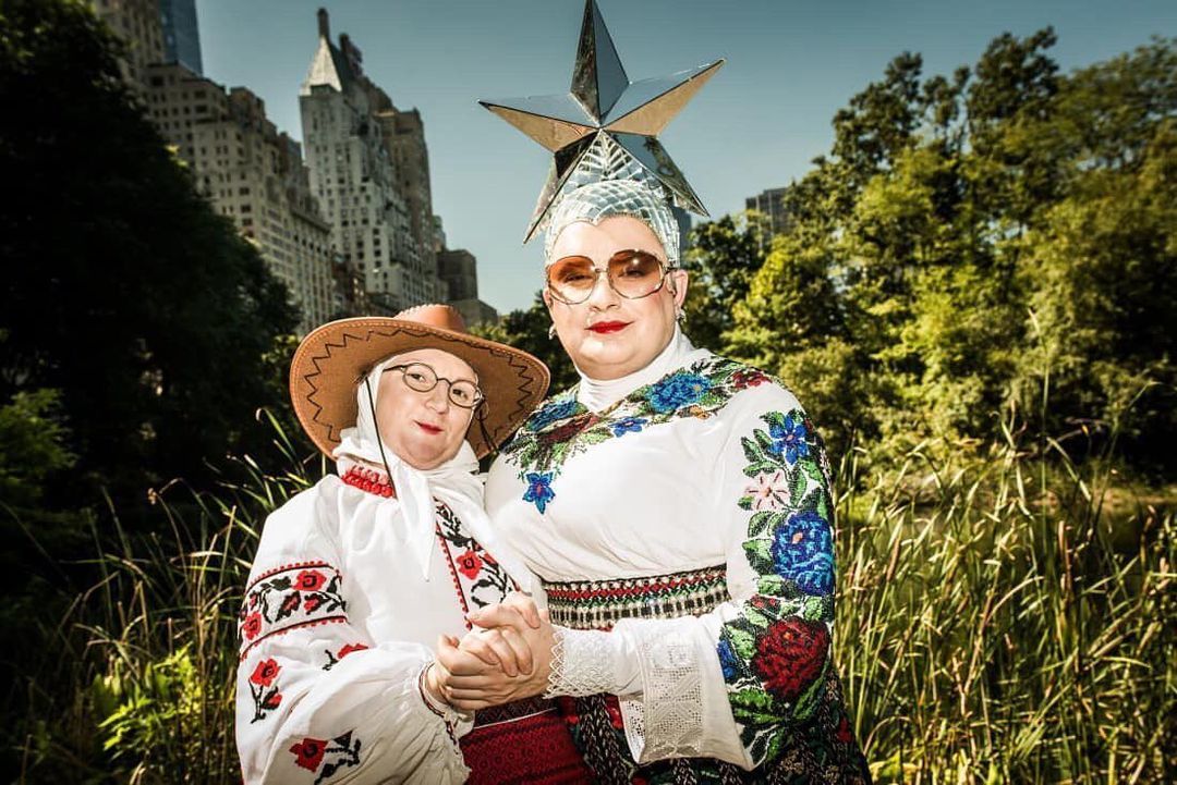 Verka Serduchka with her mother / © instagram.com/v_serduchka