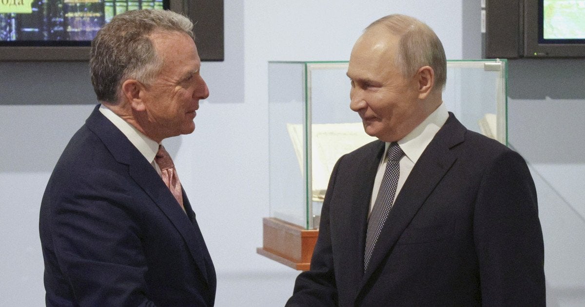 Стів Віткофф та Володимир Путін