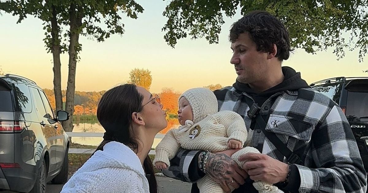 Наталія Татарінцева та Євген Кот з донькою