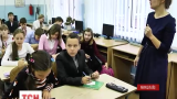 Урок мужества провели в николаевской школе накануне Дня защитника Украины морские пехотинцы