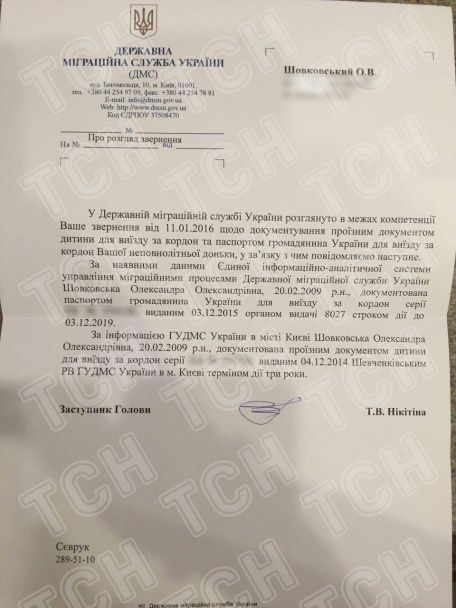 Футболист предоставил ТСН имеющиеся документы / © ТСН