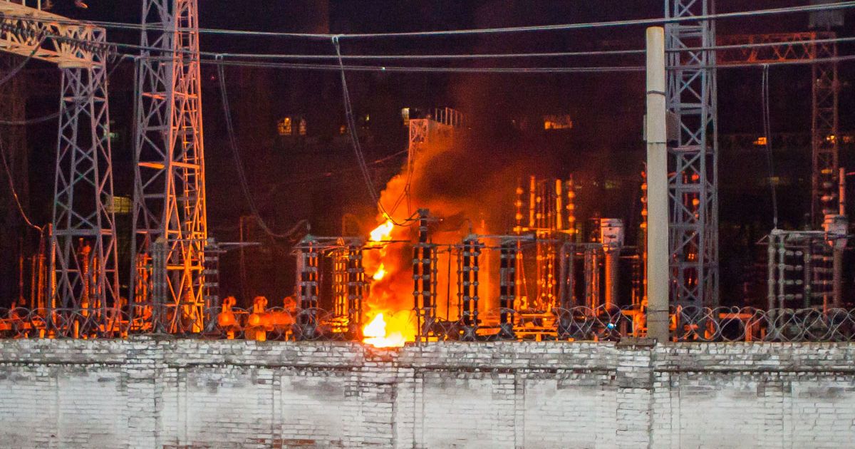 пожежа на придніпровській тес_5 / © dp.informator.ua
