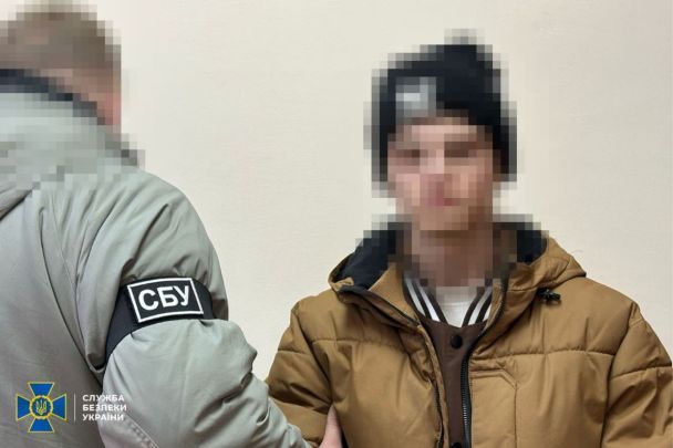 Затриманий підозрюваний / © СБУ
