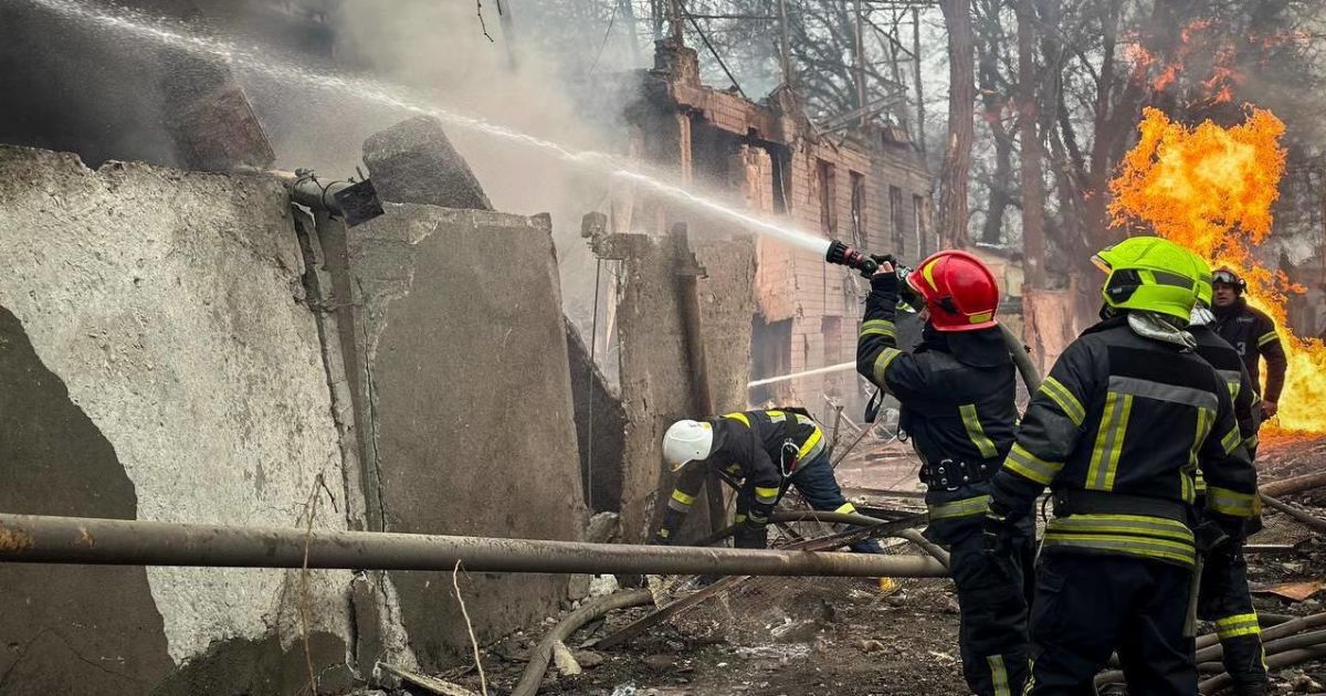 Последствия ракетных ударов по Одессе 15 марта