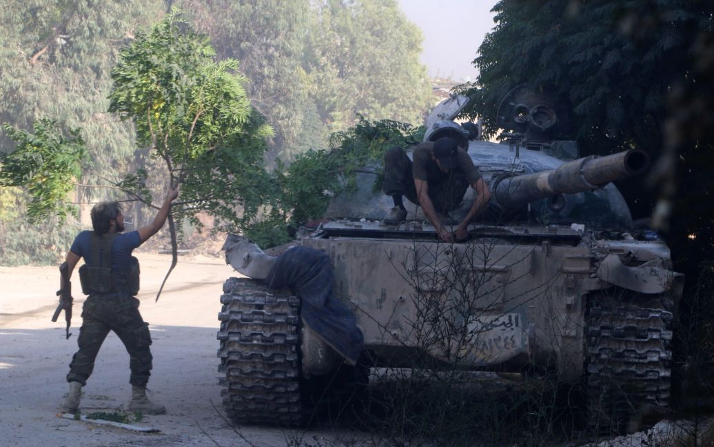 Повстанцы из Свободной сирийской армии перед ночными стычками с 2 на 3 августа / © Reuters