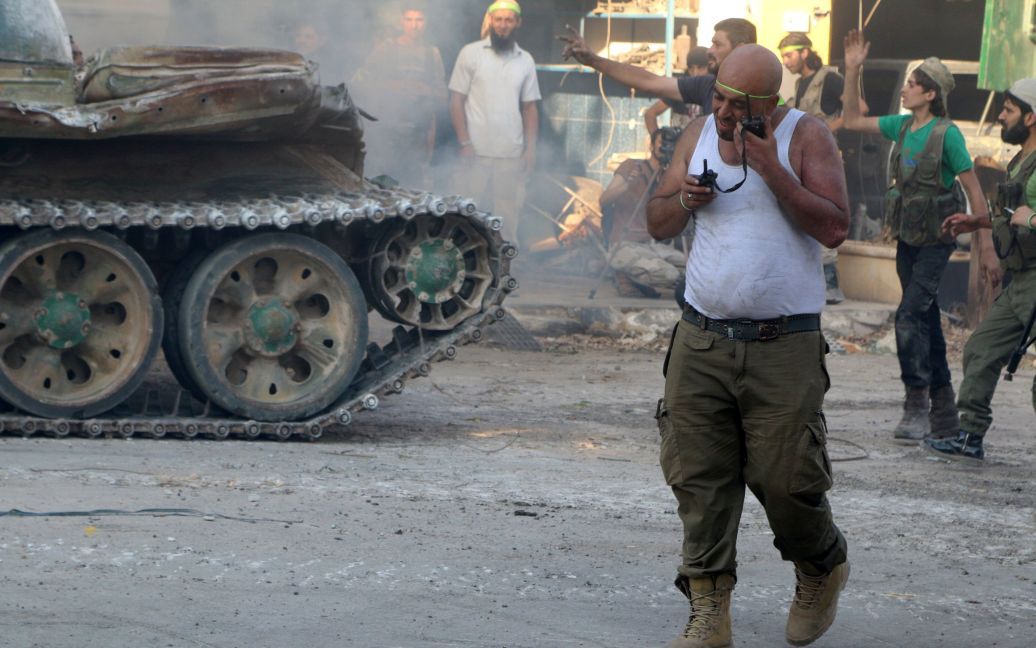 Повстанцы из Свободной сирийской армии перед ночными стычками с 2 на 3 августа / © Reuters