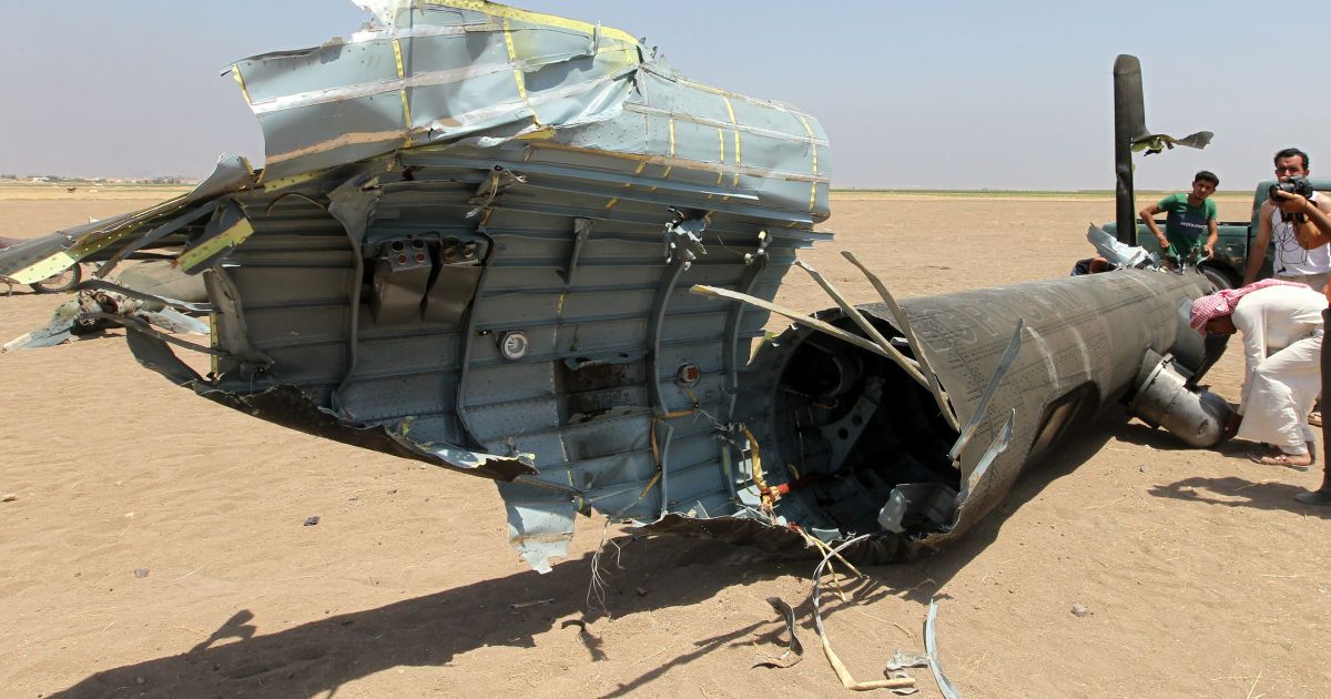 В Сети появилось видео авиаудара по району крушения российского Ми-8 в Сирии