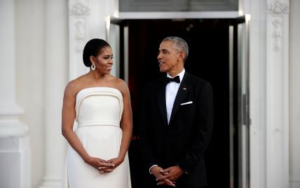 Журналисты застали Обаму и его жену за трогательным моментом