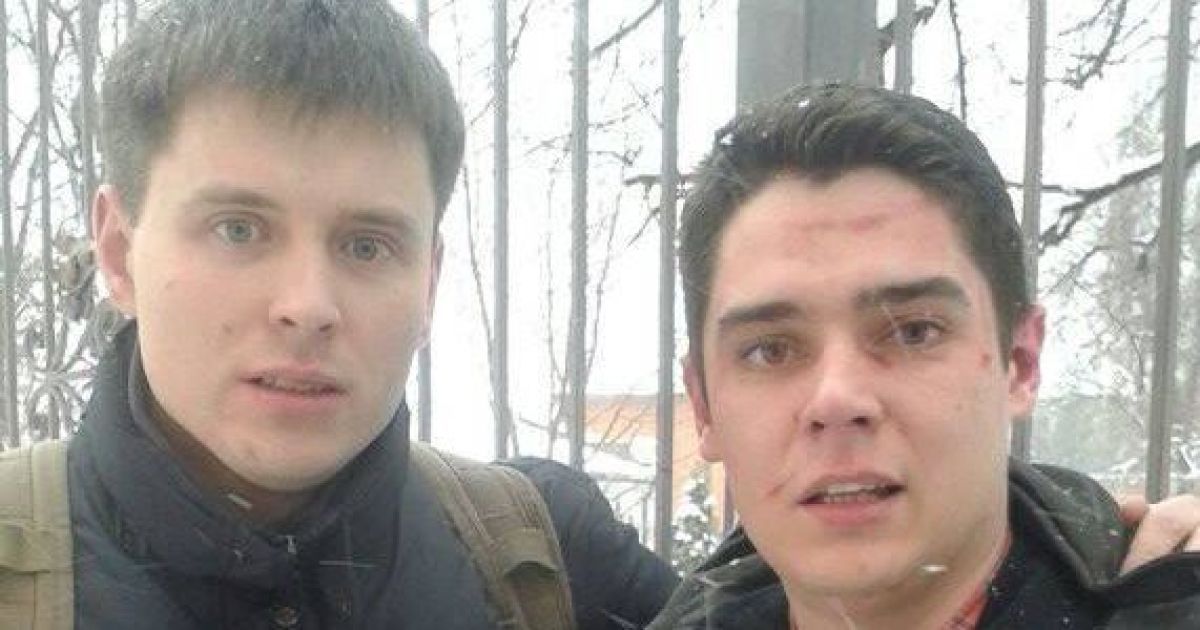 Олег Слабоспицкий и Виталий Устименко