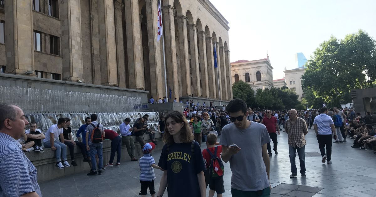 У Грузії протестувальники збираються на новий мітинг