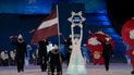 Збірна Латвії на церемонії відкриття Паралімпіади-2022