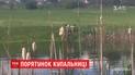 Женщину, которая в верхней одежде залезла в озеро, спасли в Кропивницком