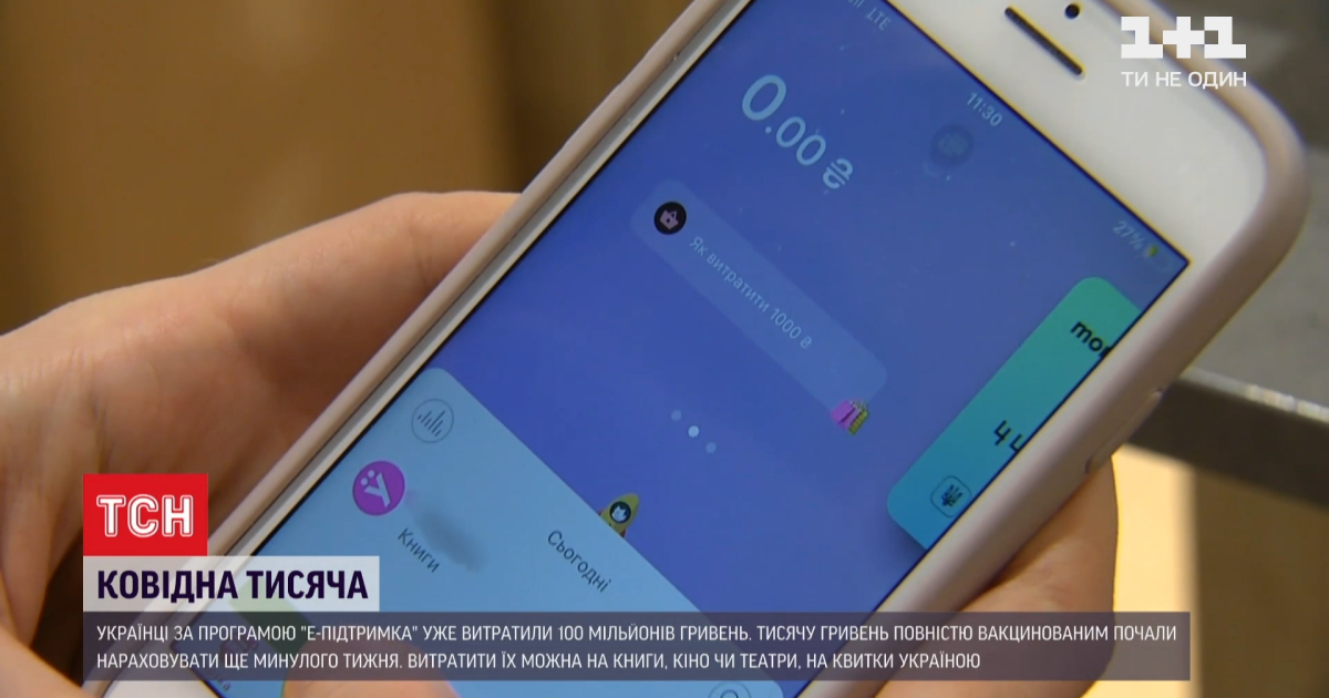 Потратили уже 100 миллионов: что чаще всего покупают украинцы за "ковидную" тысячу