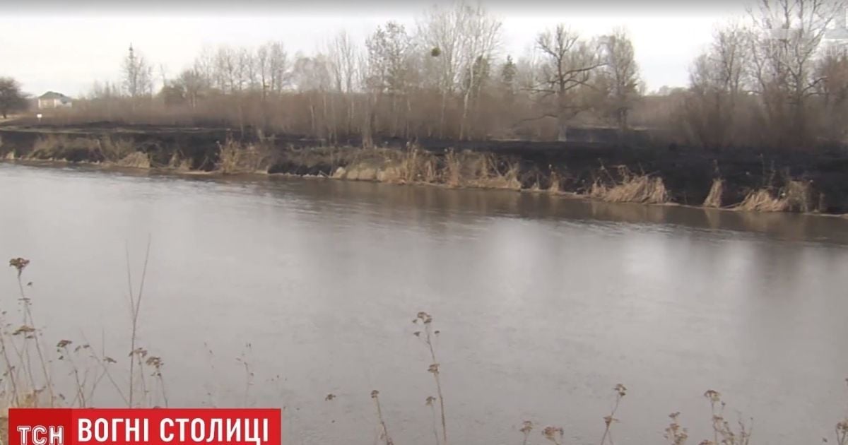 Київщина у вогні: 100 пожеж за три дні, попелище на 20 гектарах