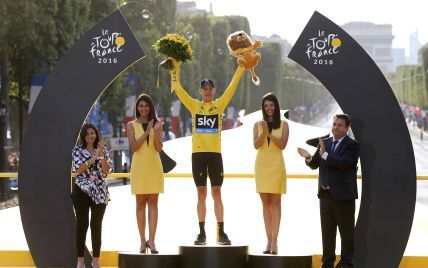 Британський велогонщик втретє в кар'єрі виграв "Тур де Франс"