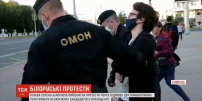 Правозахисники повідомляють про жорстоке поводження з затриманими протестувальниками у Білорусі
