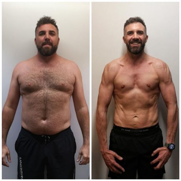 Марк до і після схуднення / © manchestereveningnews.co.uk