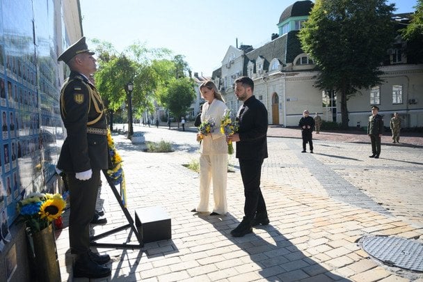 Олена і Володимир Зеленські / © Сайт президента України