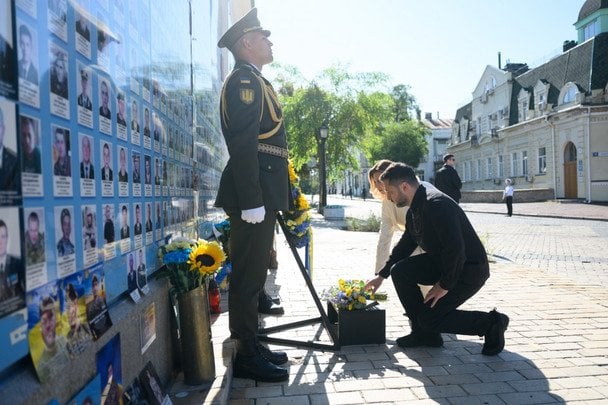 Олена і Володимир Зеленські / © Сайт президента України