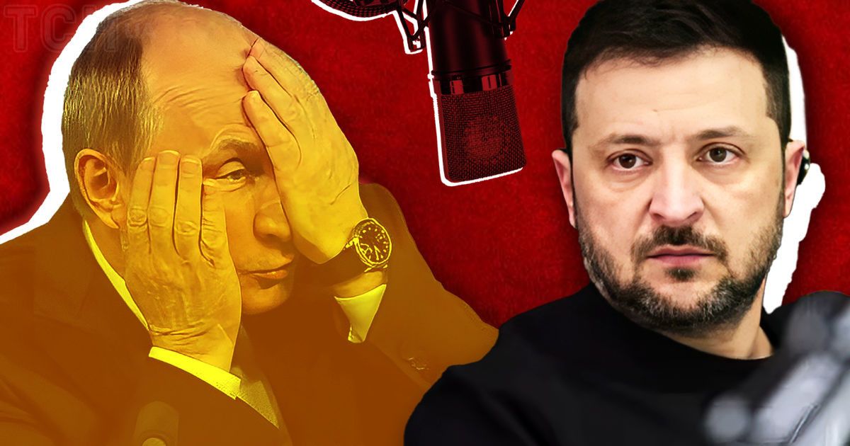 Володимир Путін і Володимир Зеленський. Володимир Путін і Володимир Зеленський.