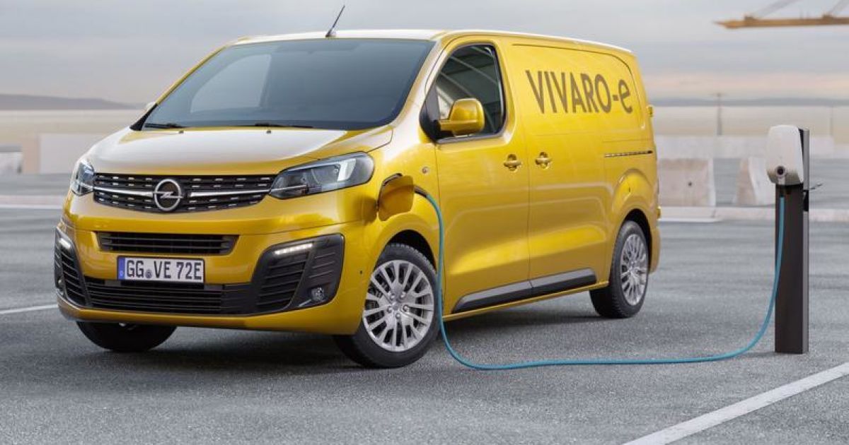 Opel представив електричний фургон Vivaro-e