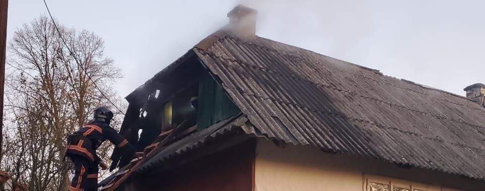 Поблизу Івано-Франківська сталася пожежа на території школи