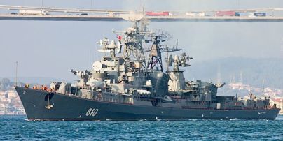 Россия отправила в Сирию боевой корабль из Крыма