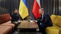 Президент Украины Владимир Зеленский и президент Польши Анджей Дуда