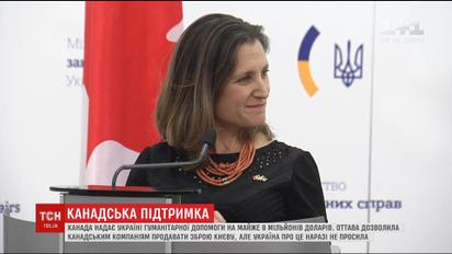 Канада передає потерпілим унаслідок війни на Донбасі майже 8 мільйонів доларів